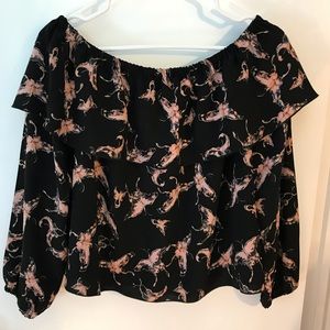 Off the shoulder top